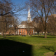 A man reads on the green at Yale University April 16, 2008, in New Haven, Conn.
Christopher Capozziello/Getty Images